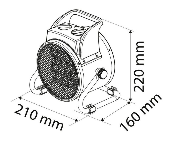 Urządzenie 90-062 waży tylko 1,55 kg – łatwe do przenoszenia.